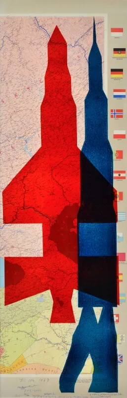 MAPA EURÓPY S RAKETAMI II.